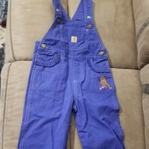 3T Purple Carhartt overalls